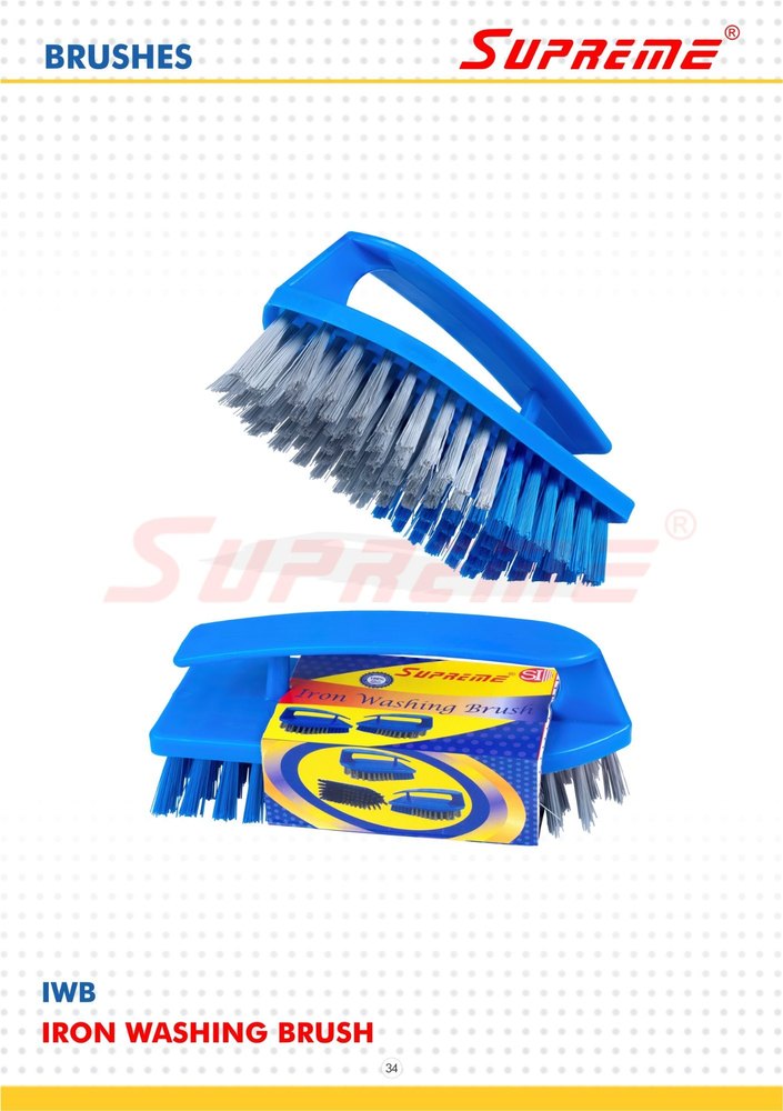 PP Blue Clothes Scrubbing Brush