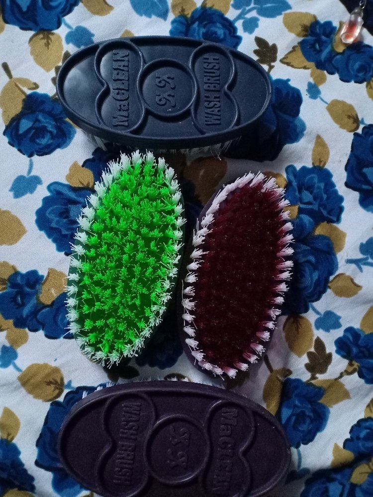 Soft Multicolor Cloth Cleaning Brush