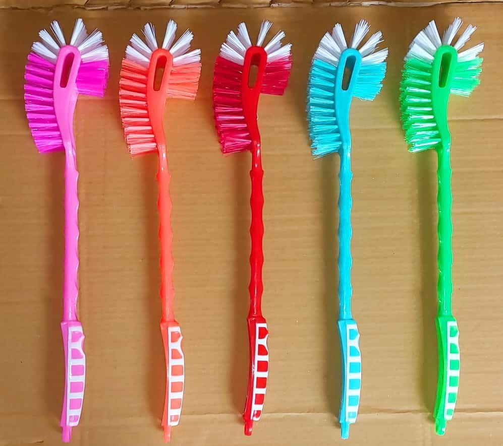Plastic Cloth Washing Brush, Size: 6 X 3 Inch (l X W)
