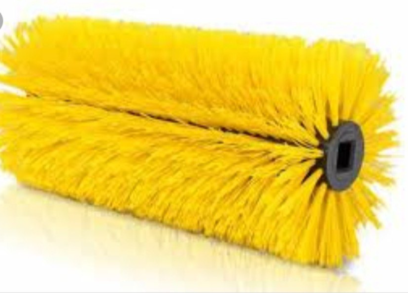Soft Yellow Nylon Cleaning Brushes