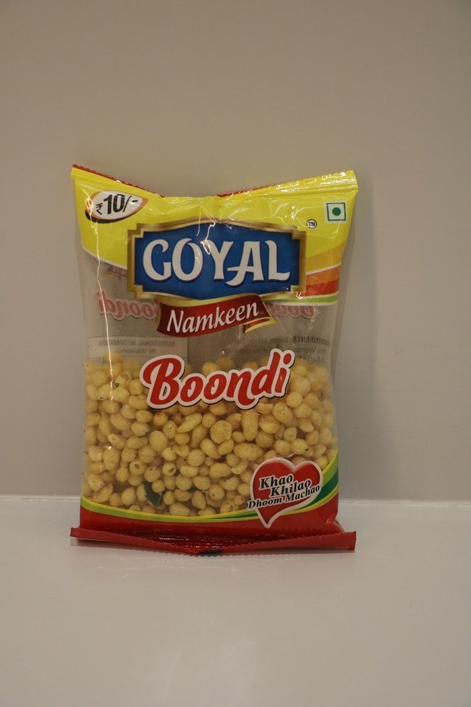 Goyal Boondi Namkeen, Packaging Type: Packet, Packaging Size: 40g