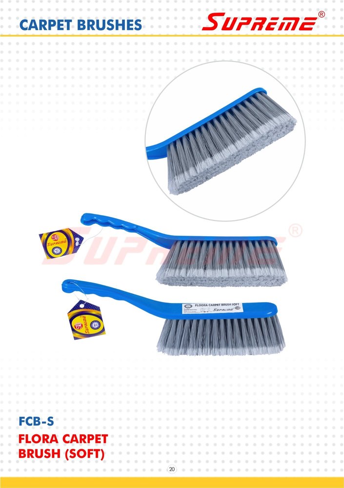 Soft Carpet Cleaning Brush