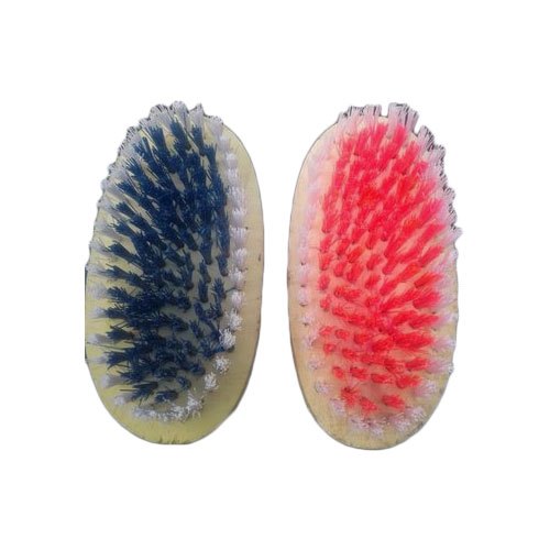 Plastic and Nylon Oval Medium Cloth Cleaning Brush, Size: 8 Inch