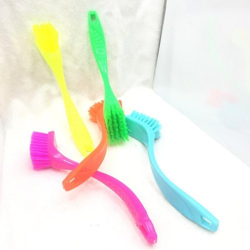 Multicolor Medium Plastic Sink Cleaning Brush