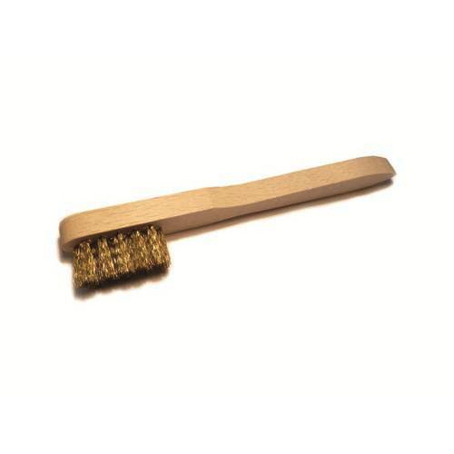Red Brass Bristle Brush, For Industrial, 1 - 2 inch