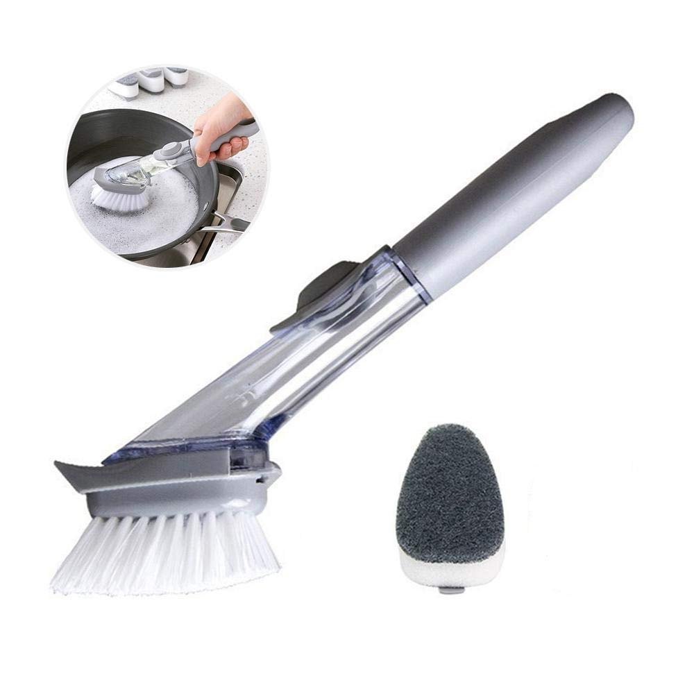 Multifunctional Dish Washing Brush, Pot Washing Brush, Non-Stick Oil Kitchen Cleaning Brush