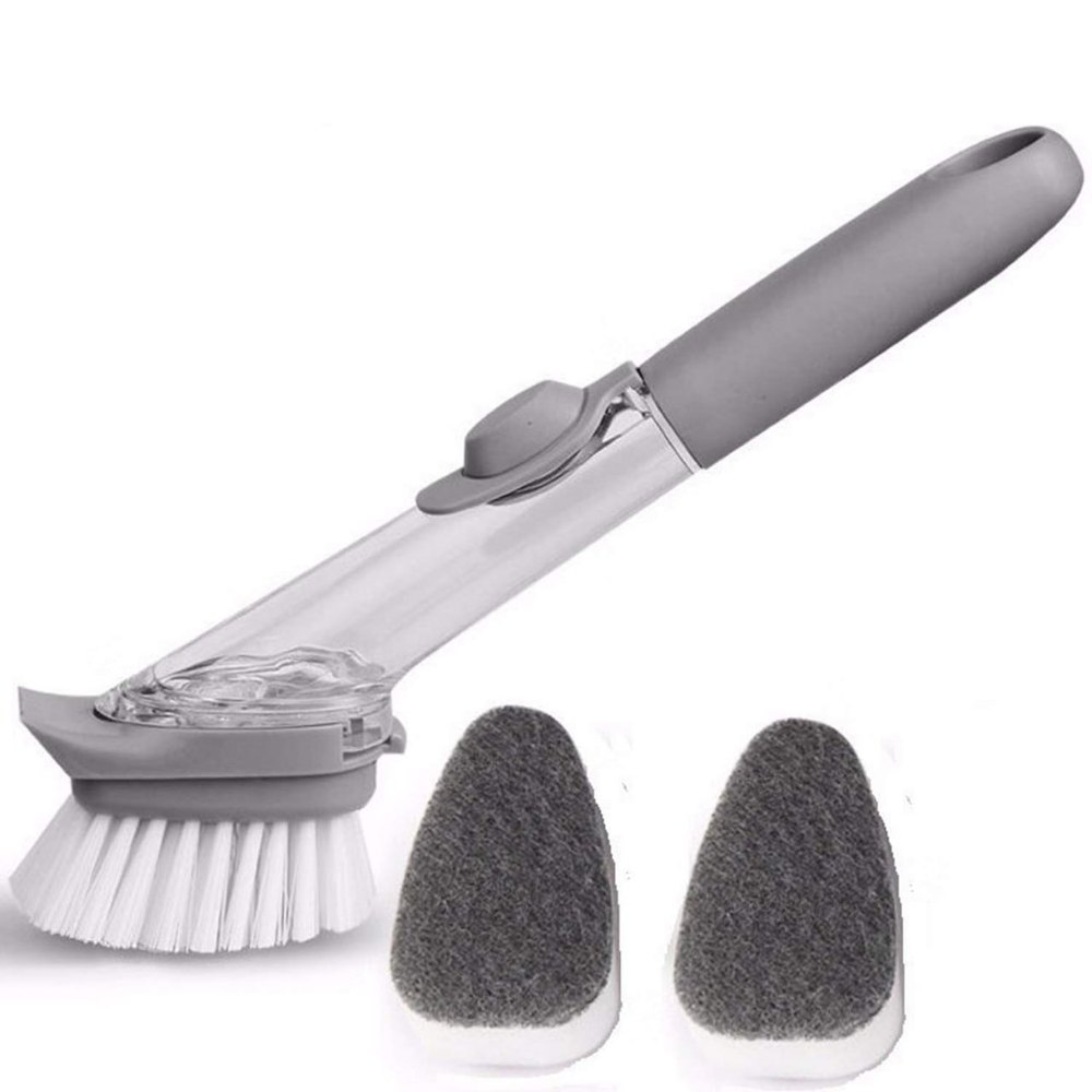 Shree Hans Creation Automatic Soap Dispenser Cleaning Brush Wash Basin Utensils Sink Cleaning Brush