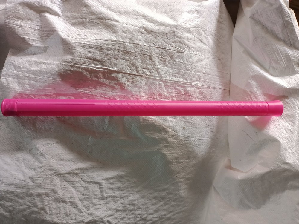 Pink Plastic Battery Pipe, For Broom Making, Packaging Size: 1