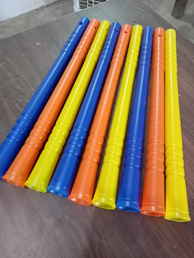 Maroon Plastic Broom Handle Pipe, Size: 1.5 Feet