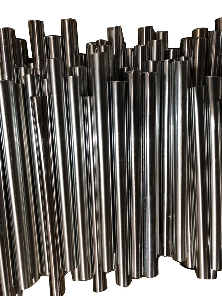Mild Steel Chrome Grass Broom Handle Pipe