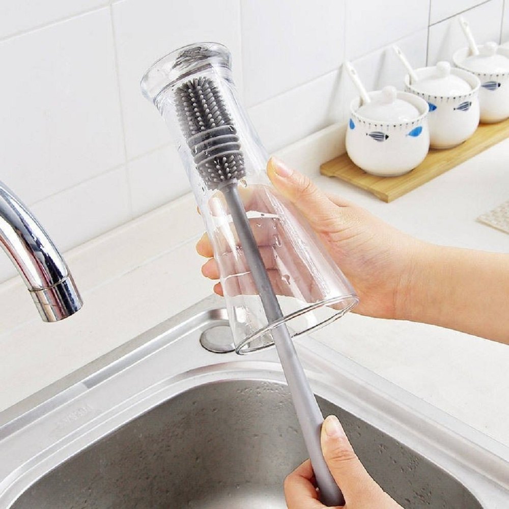 Plastic Long Bottle Cleaning Brush