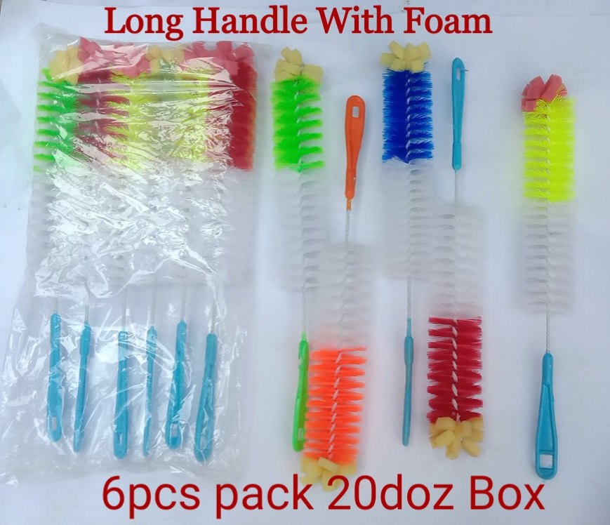 Plastic Medium Bottle Cleaning Brush