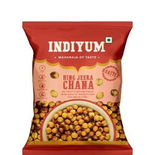 Indiyum Hing Jeera Chana, Packaging Size: 36gm, Packaging Type: Packet