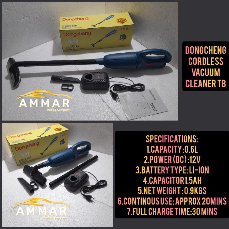 Cordless Handheld Vacuum Cleaner, with Sweeping