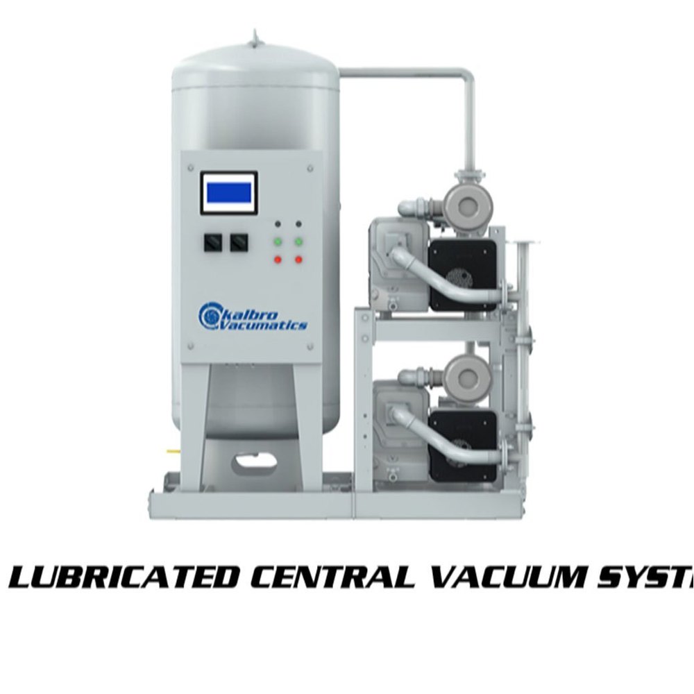 Cast Iron Three Phase Cvs Series Lubricated Central Vacuum System