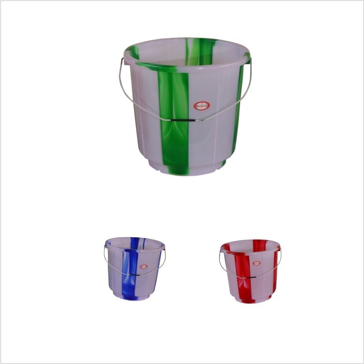Plastic Store Baskets And Bathroom Buckets, For Home, Size: Large Medium Small