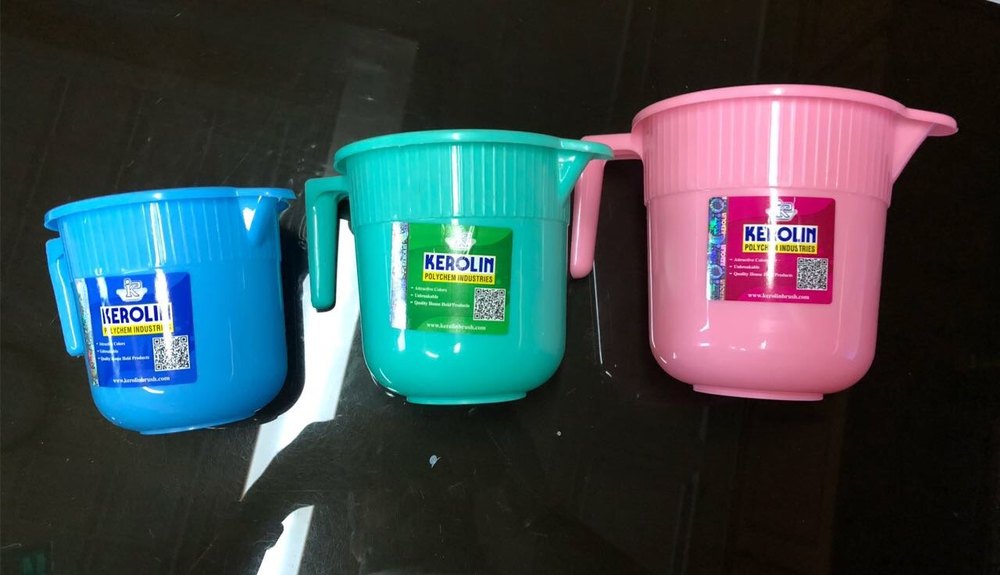 Model Name/Number: Kevlon 1000ml Plastic Bath Mug, For Bathroom