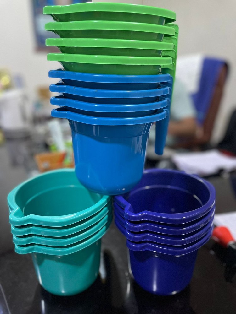 Polypropylene Plastic Mug 1.5 Ltr Milky, For Bathroom, Capacity: 1.5 Ltr Or 1500ml