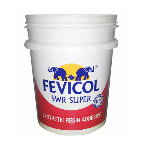 Plastic Industrial Adhesive Bucket, Size: 1 Kg And 2kg