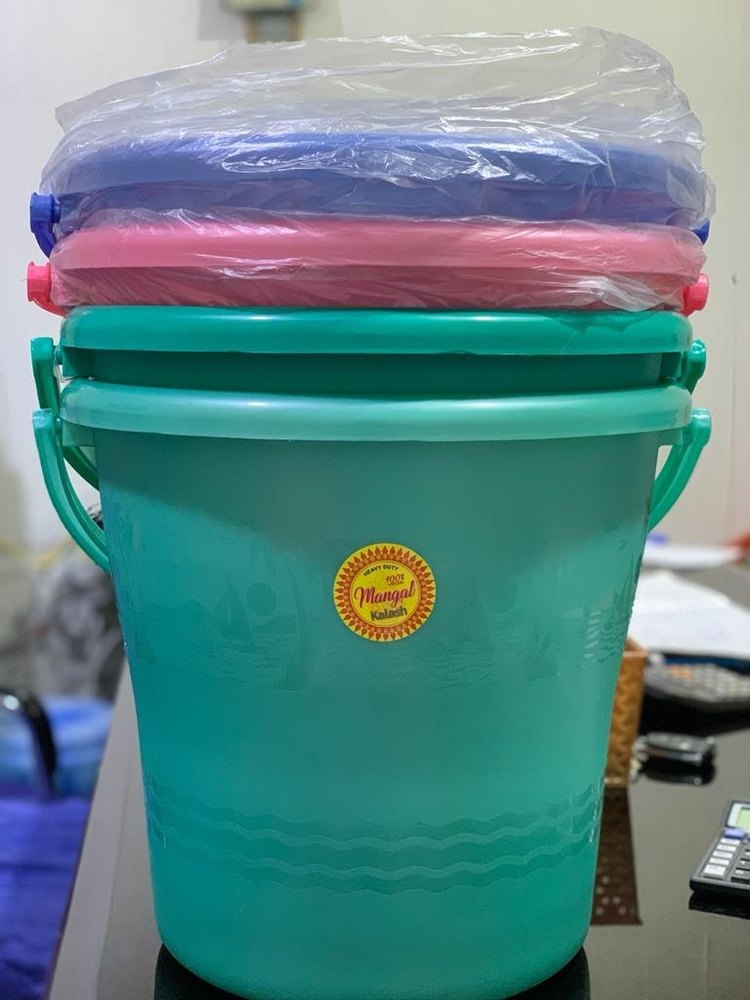 Plastic Khajoor Bucket 25 Ltr, For Home, With Handle