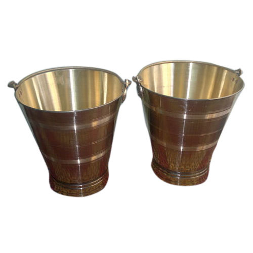 Brass Bucket, Size: 10