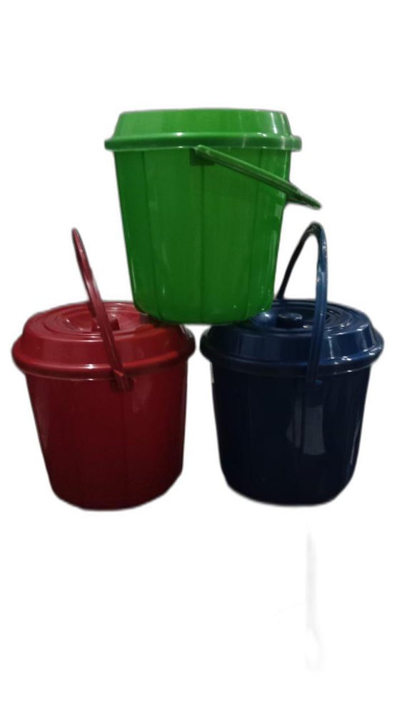 Plastic Bucket, Model Name/Number: Tr, Size: 5 Size Avalabile
