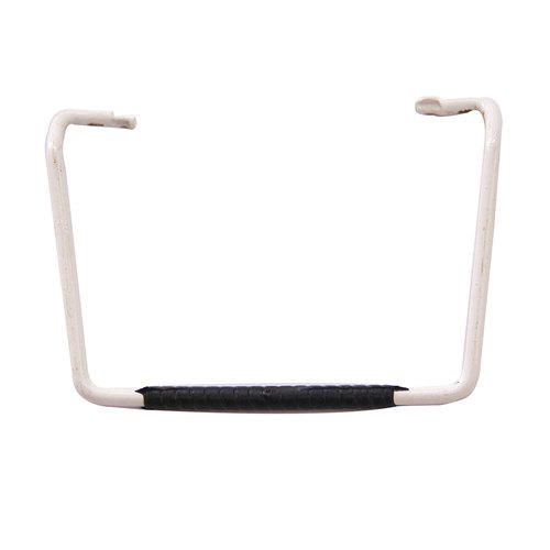 Mild Steel White Powder Coated Plastic Tub Handles
