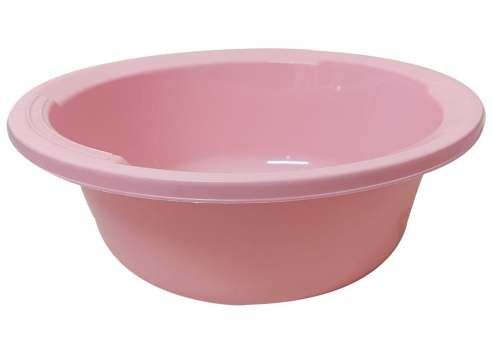 Pink Plastic Bathroom Tub, For Home
