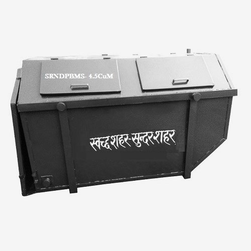 CLEAN GREEN With Lid Galvanized Dust Bin, For Out Door, Size: 100-4500 Ltr