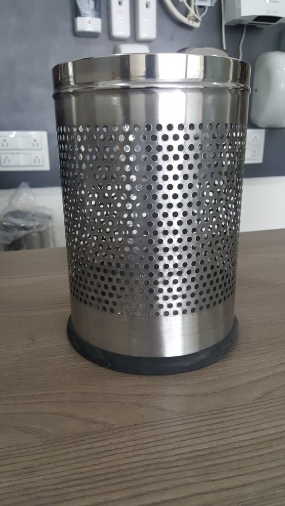 Stainless Steel SS Perforated Bin, Size: 10x12, Material Grade: 304