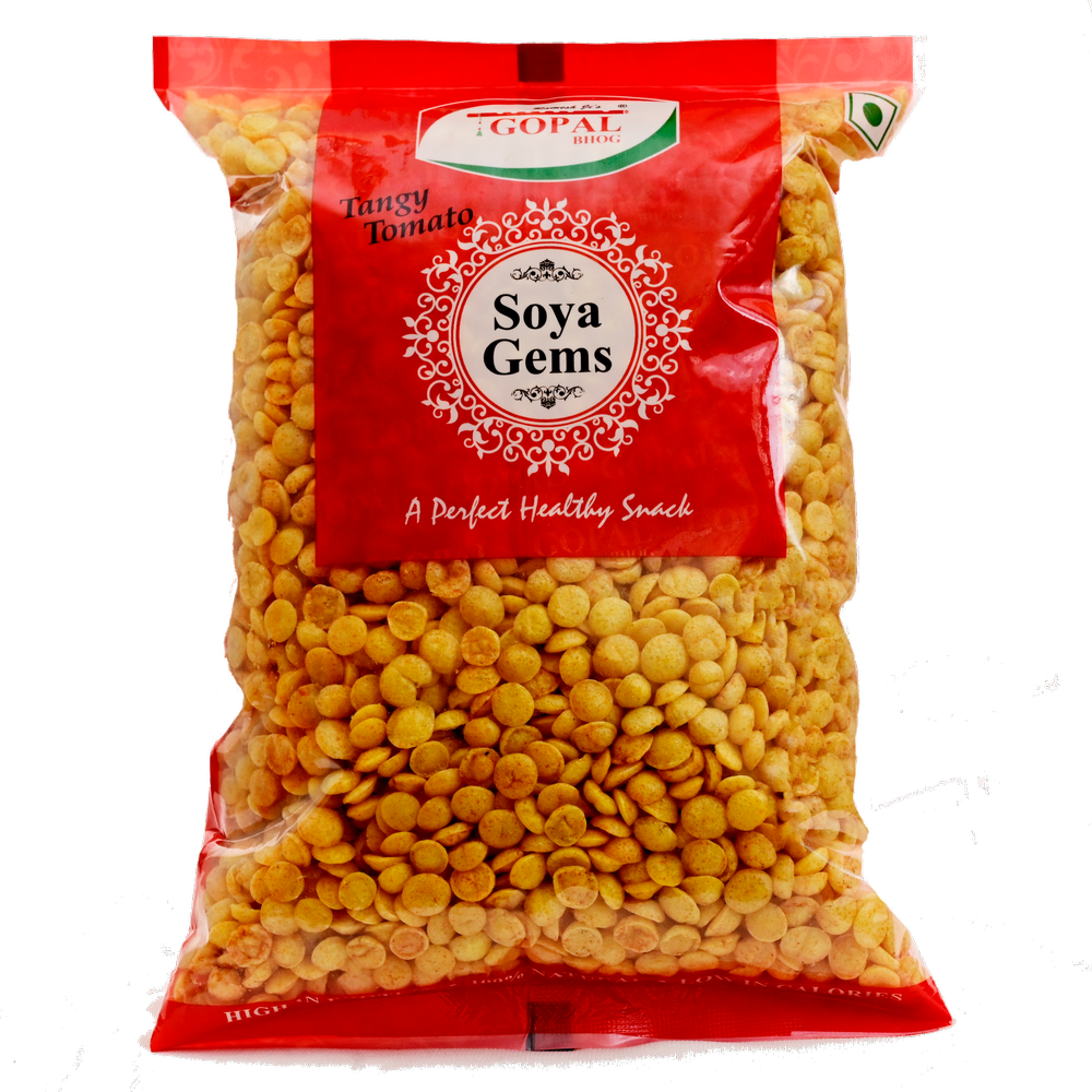 GOPAL BHOG Namkeen Soya Gems, Packaging Type: Packet