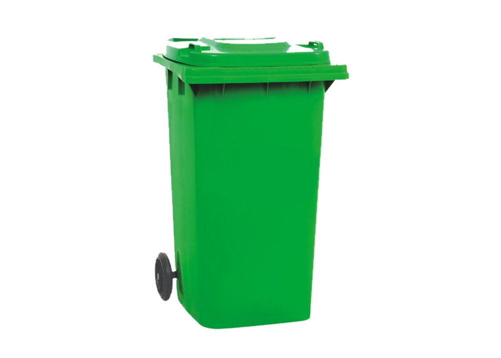 Orchids Hdpe Wheeled Dustbin, For Outdoor, Size: 740 X 570 X 1015 Mm
