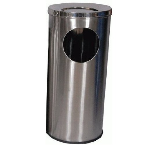 Clean & Green SS Ashcan Dustbin, Capacity: 20-120 ltr