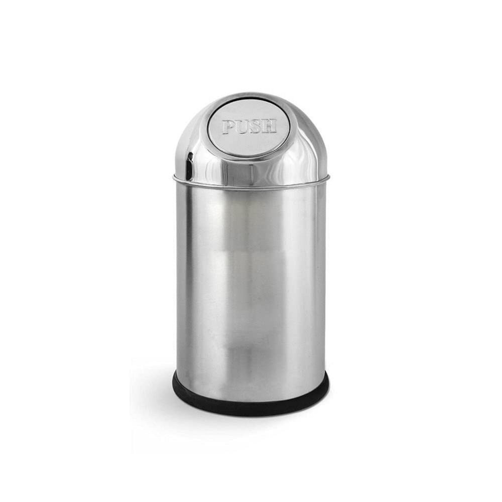 Stainless Steel Push Can Bins