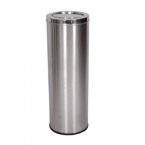 Megascope Open Top Outdoor Stainless Steel Dustbin, Material Grade: SS304, Size: 14 X 28 Inch