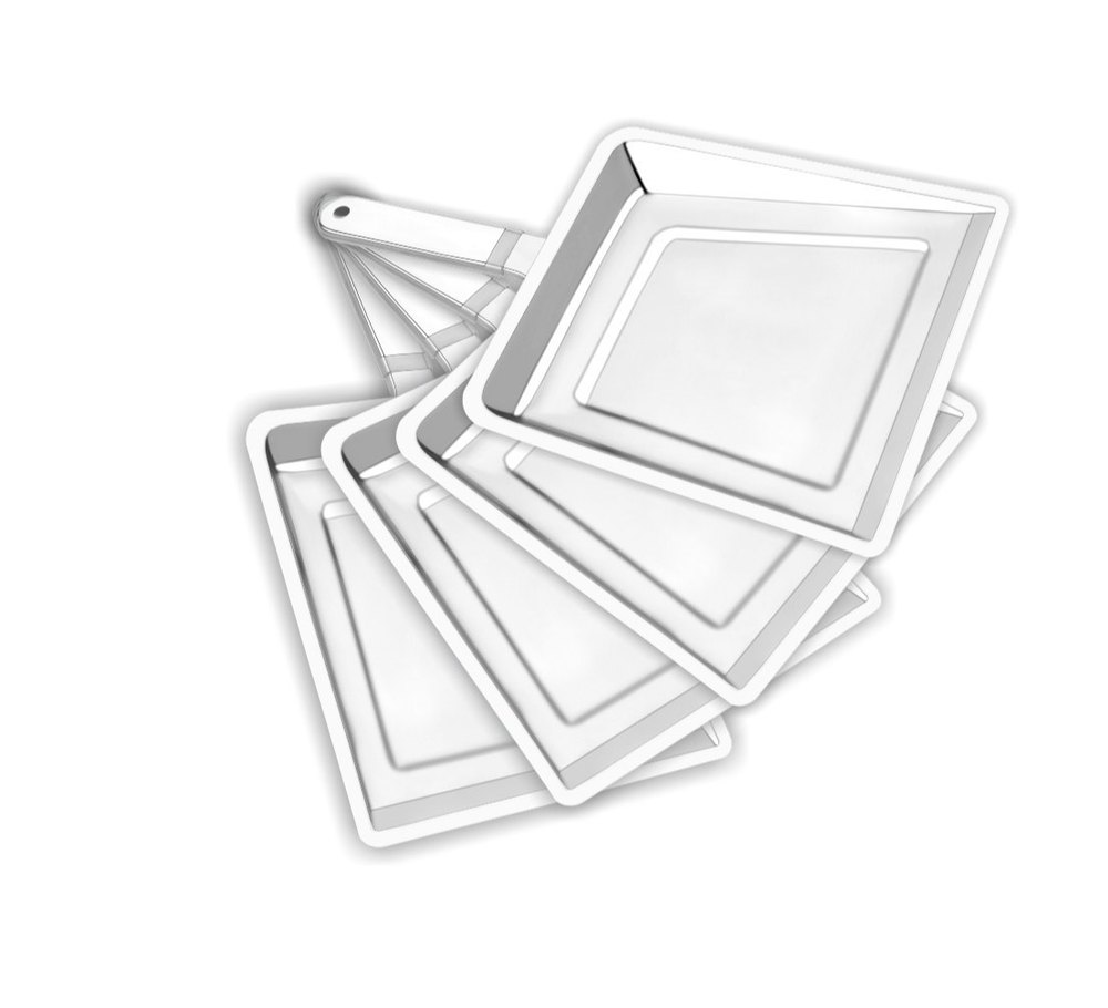 Steel S.S. Dust Pan No 1