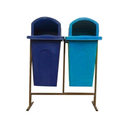 Plastic Dustbin Stand, Size: 100 Liters, 80 Liters
