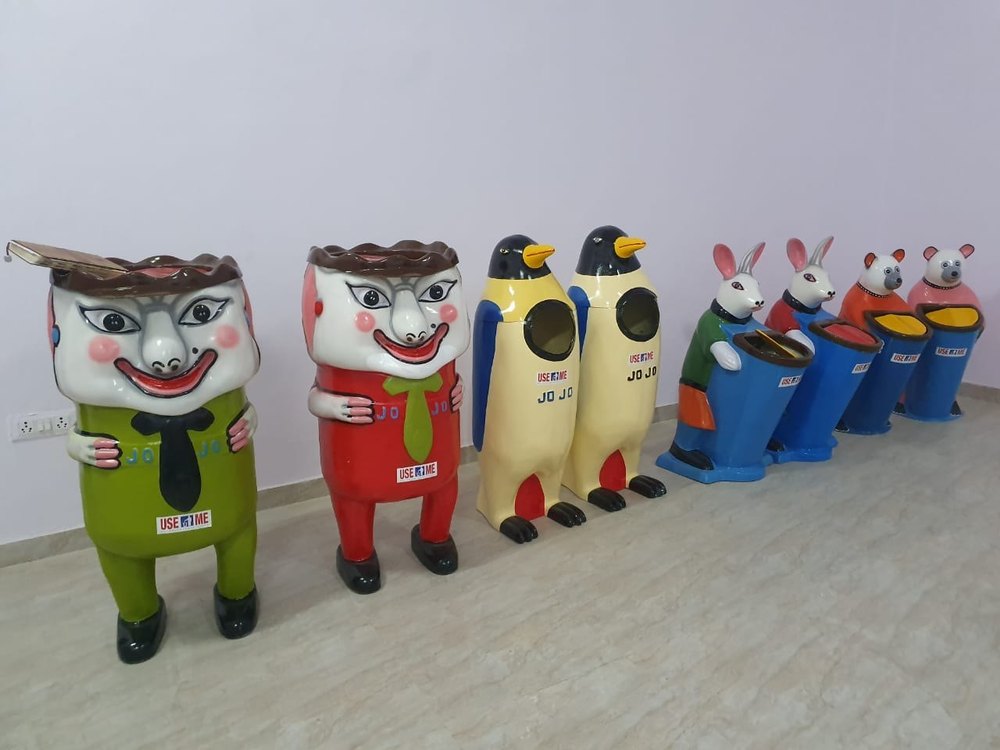 Playpro Fiber FRP Dustbin