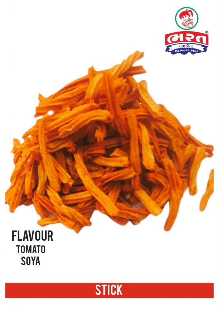 BHARAT NAMKEEN Masala And Salted Tomato Soya Stick, Packaging Size: 2 Kgs