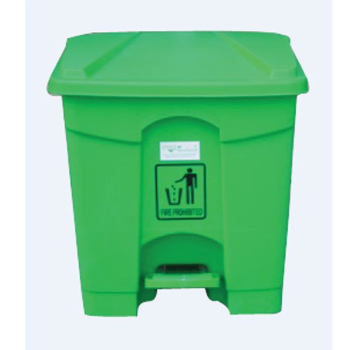 Eurofresh Plastic Green Sanitary Hygiene Bin, For Hospital, Capacity: 21-25 Liters