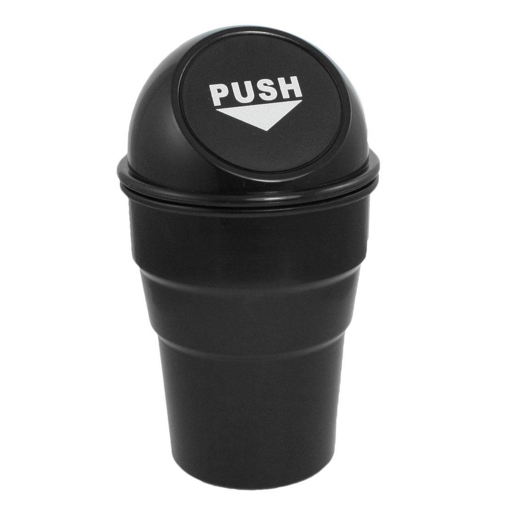 Black Plastic Car Dustbin