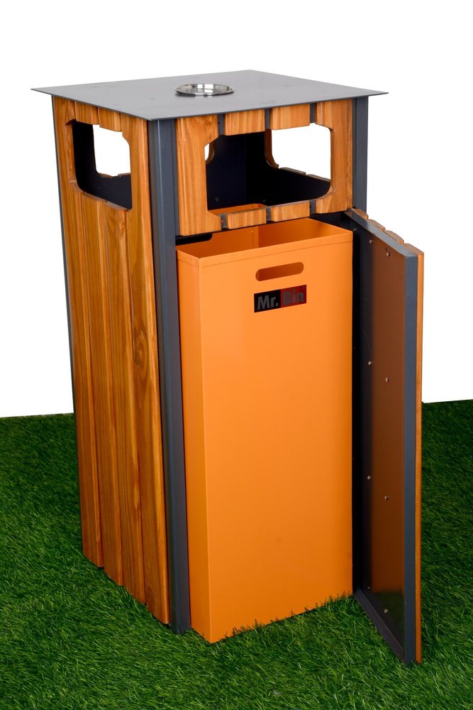 Wooden Outdoor Dustbins