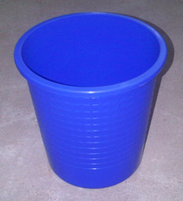 Plastic Blue Waste Paper Dustbin