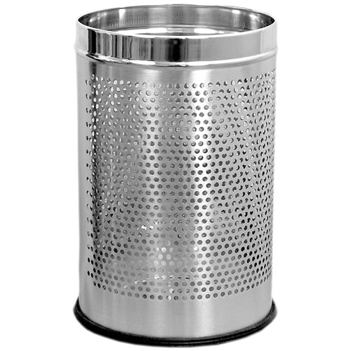Silver Color Stainless Steel Paper Bin