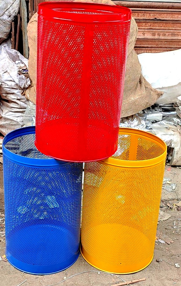 MILD STEEL Ms Litter Bins