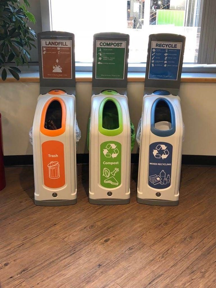 Fiber Waste Segrigration bin