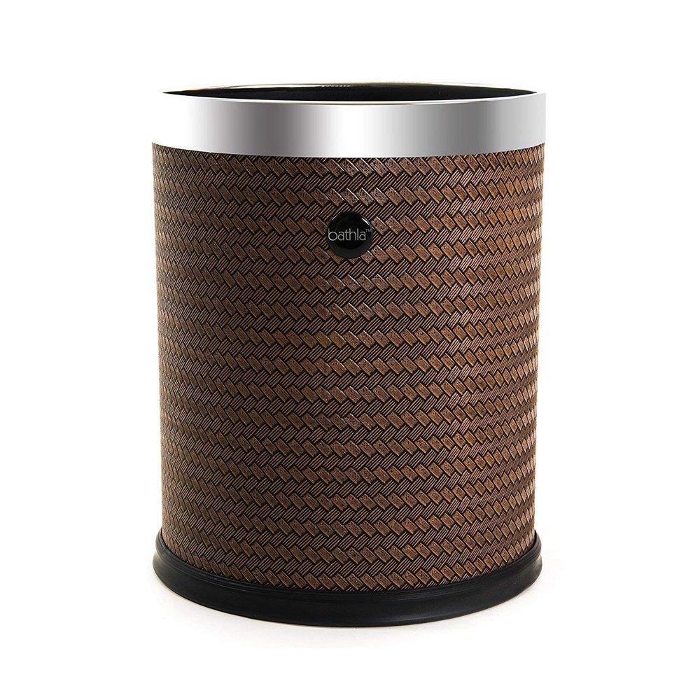 Leather Dustbin
