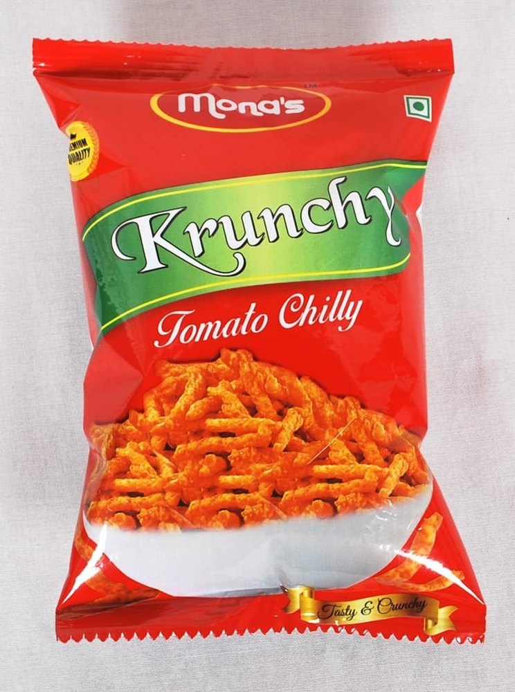 Red Peppers A Grade Mona\'s Krunchy Tomato Chilly Kurkure, Packaging Size: 200gm, Packaging Type: Packet