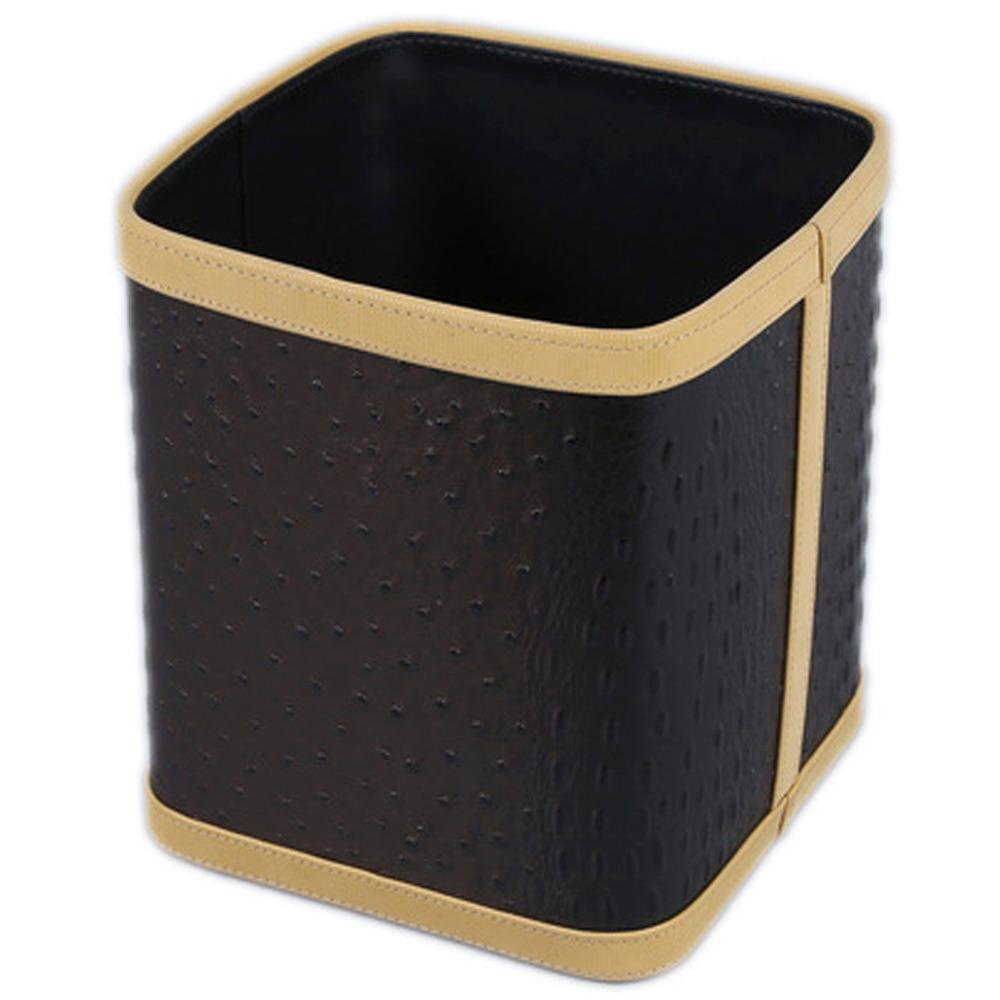 Leather Dustbin