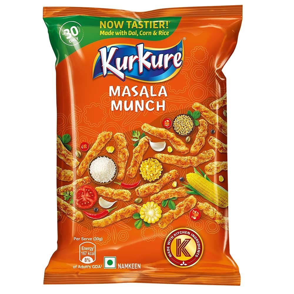 Masala Kurkure, Packaging Type: Packet, Packaging Size: Available 40g to 115g